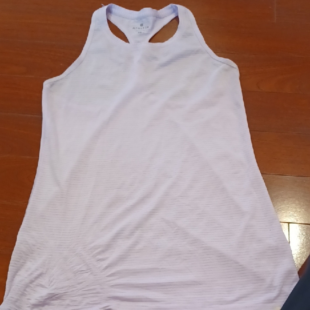 Athleta Yoga Purple Racerback Tank Top Sleeveless